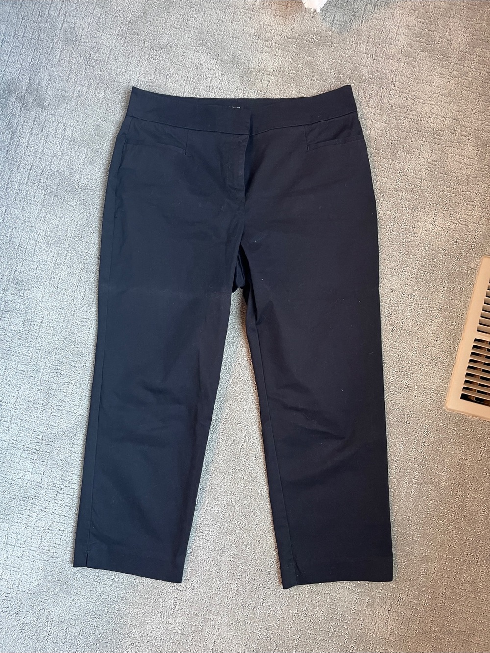Ann Taylor Classic Black Straight-Leg Pants